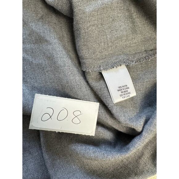 Sunday women's grey full zip hooded lightweight jacket Size XL Drawstring Waist - Picture 11 of 12